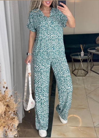 Костюм з легкого натурального штапелю No Brand (332955332)