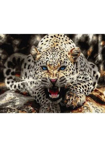 Алмазна мозаїка Погляд леопарда 40х50 см SP052 ColorArt (285719786)