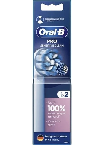 Насадка для зубної електрощітки Oral-B Pro Sensitive Clean EB60X (2 шт) Braun (396717827)