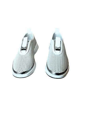 , Мокасини жіночі з перфорацією 37 (24 см) білі Sherlock Soon (327847518)