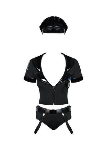 Эротический костюм полицейского Police set черный - CherryLove Obsessive (282966977)