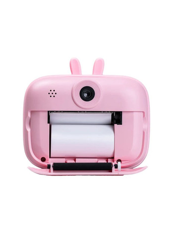 Детский цифровой фотоаппарат с моментальной печатью Print Camera с двойной камерой (розовый) No Brand (324266287)