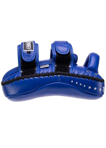 Пади для тайського боксу Тай-педи з натуральної шкіри (2шт) KING Super Pro (підтримка для рук, р-р XL 41х20х11см, Синій) Top King Boxing (361435873)