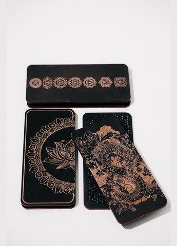 Доска садху с рисунком Дракона шаг гвоздей 10мм, в черном цвете. No Brand (315702890)