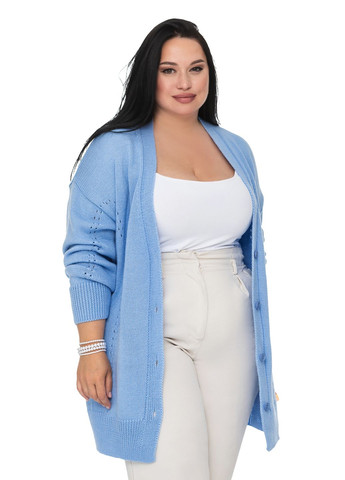 Голубой кардиган SVTR