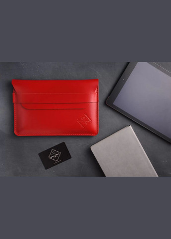 Кожаный Чехол для ноутбука Sleeve красный 14 Skin and Skin (290850372)