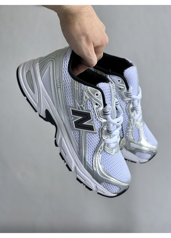 Кроссовки женские New Balance 740v2 White Silver Black | Нью Беланс 740 серебряные No Brand серебряные демисезоны (363841001)
