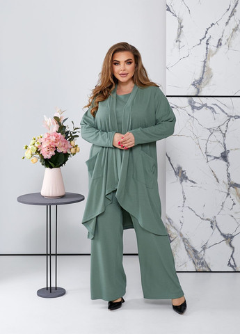 Трикотажний костюм трійка No Brand (302753036)