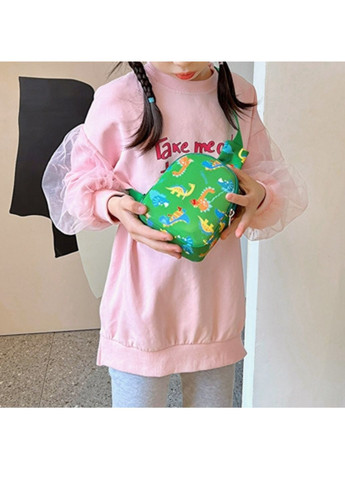 Рюкзак через плечо детский Единорожки Зеленый (СР1-19-9) No Brand (347640963)