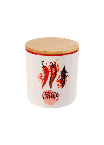 Набор банок для сыпучих из 3-х шт HOT VEGETABLES 620 мл 11х10 см 940-291 Lefard (346531302)