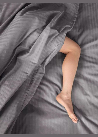 Красивое постельное белье экологичное Страйп-сатин натуральный Качественное постельное белье хлопок (ВП1000В) No Brand (306633212)