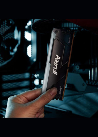 Модуль пам`яті DDR4 2x8GB/3200 Fury Beast RGB (KF432C16BB2AK2/16WP) Kingston (361031527)