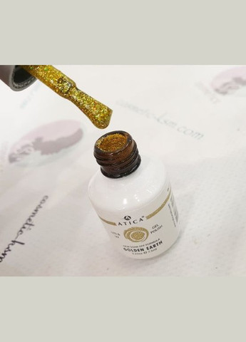 Гель-лак № 117 Golden Earth 7.5 мл. Atica (299384891)