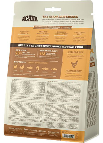 Сухой корм для кошек всех пород Wild Prairie Cat 340 г (a64034) Acana (280951652)