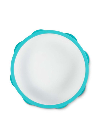 Тарілка силіконова 9-024 з протиковзкою основою 15см, бірюза, 6+ міс (5057778090240) shop (5057778090240) Baboo (362704393)