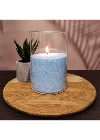 Голубые насыпные свечи 1 кг + 1 м фитиля Liliya Flowers (366026653)