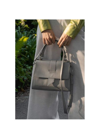 Сумка жіноча шкіряна через плече Ester сіра The Wings (302007348)