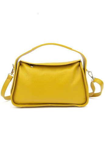 Женская повседневная классическая кожаная сумка кроссбоди через плечо с двумя ручками. RoyalBag F-IT-9570 (335806843)