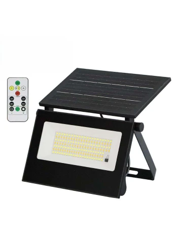 Уличный LED фонарь на солнечных батареях 12x3.2x8.5 см прожектор светодиодный уличный 80 LED 100 Вт с солнечной панелью Yiwu (391584757)
