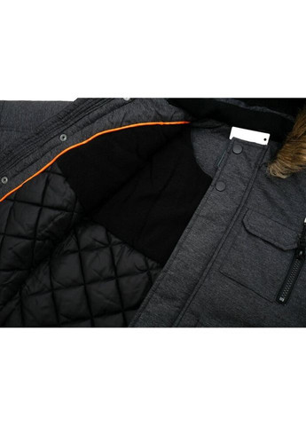 Черная зимняя куртка зимняя (1704x-122b-gray) George