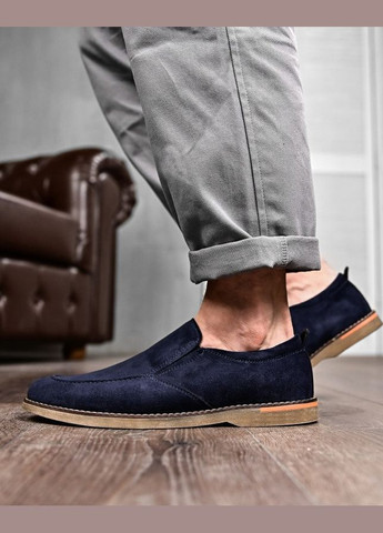 Синие летние мужские лоферы martinas sea No Brand