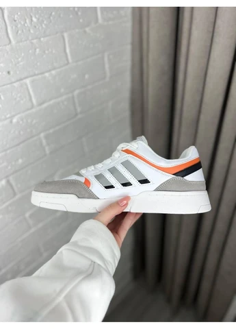 Білі літні кросівки adidas drop step white grey v2 адідас дроп степ No Brand