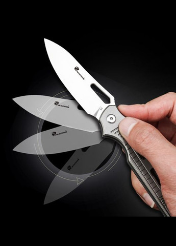 Нож туристический Xiaomi HX Outdoors Handolock X Folding Knife Titanium Version (TD14T) GSI Outdoors (293345429)