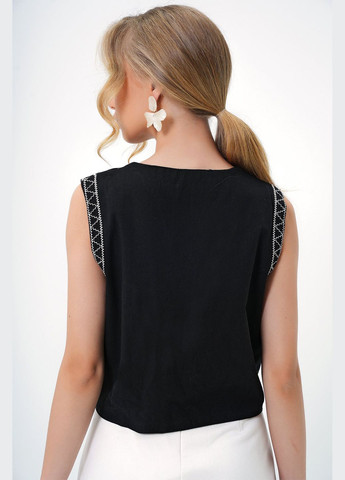 Жилет с вышивкой на пуговицах ESQ (319322785)