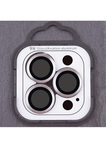 Защитное стекло Metal Classic на камеру для Apple iPhone 16 Pro (6.3") / 16 Pro Max (6.9") Titanium Gray No Brand (365750057)