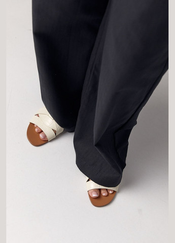 Жіночі класичні штани в ялинку Lurex (293814169)