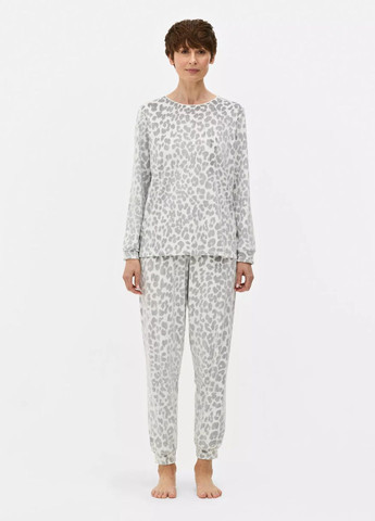 Сіра всесезон плюшеві піжамні штани plush Primark