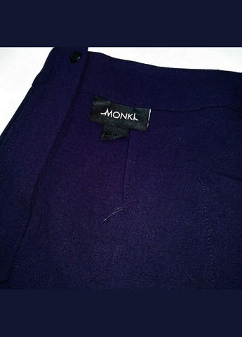 Темно-синяя повседневный, кэжуал, спортивная, вечерний однотонная юбка Monki
