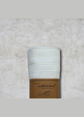 Вафельне простирадло-покривало 160×230 см. Krem Istanbul (339865809)