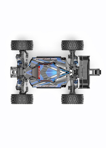 Машинка на радиоуправлении Hyper Go 16207 Brushless RTR 4WD 1:16 Buggy (Blue) MJX (337508409)