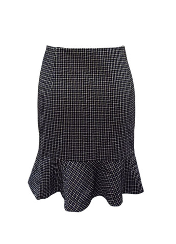 Разноцветная с узором гусиная лапка юбка Monki