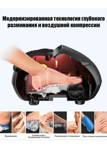 Массажер для ног воздушно-компрессионный и роликовый массаж с подогревом GH-B No Brand (332636508)