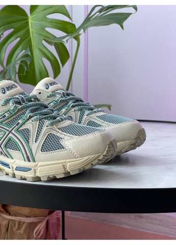 Кроссовки женские и мужские Asics Gel-Kahana 8 beige mint | Асикс Гель-Кахана 8 бежевые мятные No Brand бежевые демисезоны (362363163)