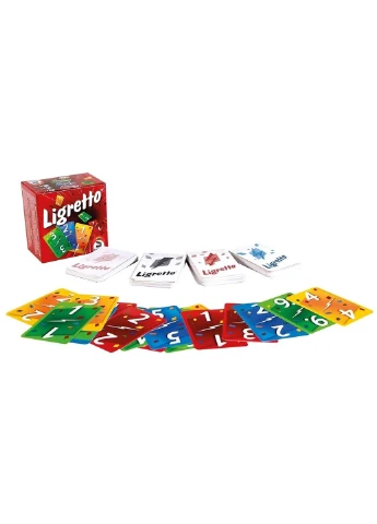 Настольная игра Лигретто красный (Ligretto Red international) Yellow Box (380047424)