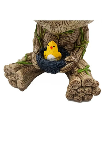 Горщик для вазонів та канцелярії Грут Groot G9 Малюк з пташеням No Brand (332636921)