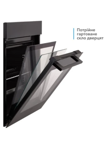 Духовой шкаф EMMA 6010 BL STL ELEYUS (368576211)