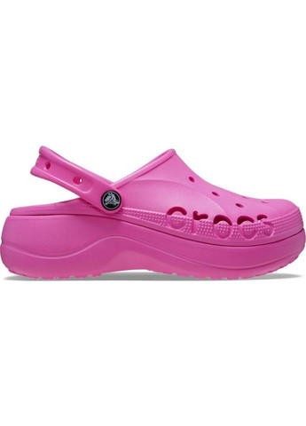 Сабо крокси на платформі Crocs Baya Platform Pink (353379835)
