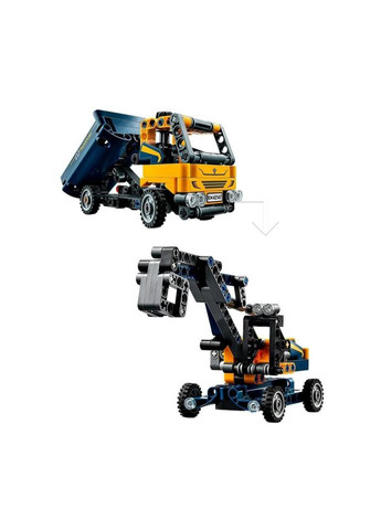 Конструктор Technic Самосвал 177 деталей (42147) Lego (281425655)
