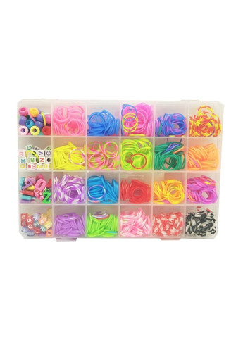 Набір резиночок для плетіння 74657 гачок та рогатка в комплекті Bambi (369726765)