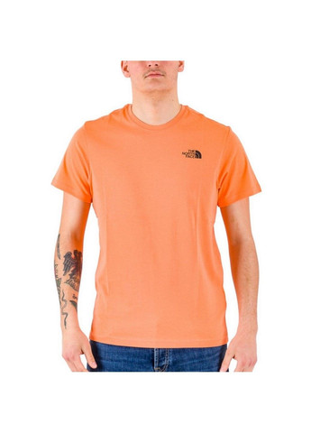 Оранжевая футболка s/s redbox te nf0a2tx2n6m1 The North Face