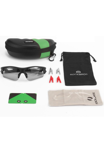 Защитные солнцезащитные очки -10063 с поляризацией фотохромная защитная линза с диоптриями Rockbros (280826739)
