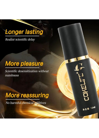 Спрей пролонгатор Cokelife black for men Focus (349501326)