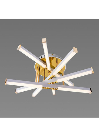 Люстра світлодіодна акрилова B YH839/5 WT+GD 65W Sirius (336934795)