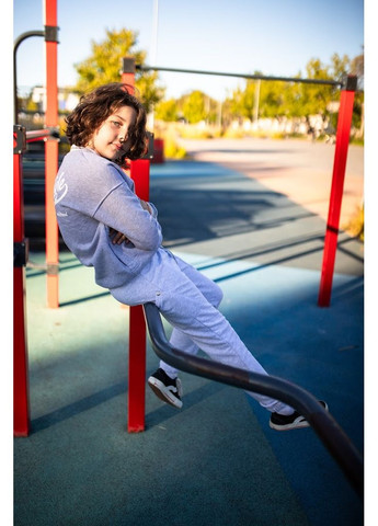 Серые повседневный зимние брюки Носи своє