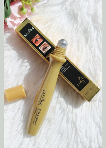 Сироватка-Роллер з Ретинолом та Вітаміном Е, проти зморшок, набряклості та темних кіл під очима, 15ml SADOER (307822288)