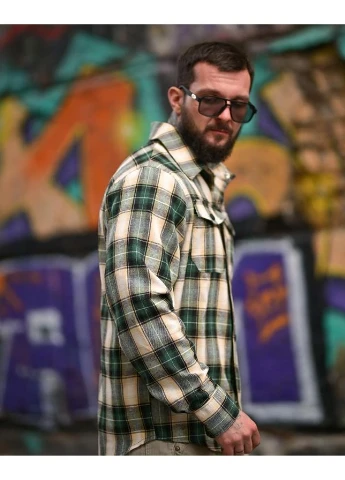 Клітчата сорочка AGGRESSION scott ТР6884 No Brand (394958284)